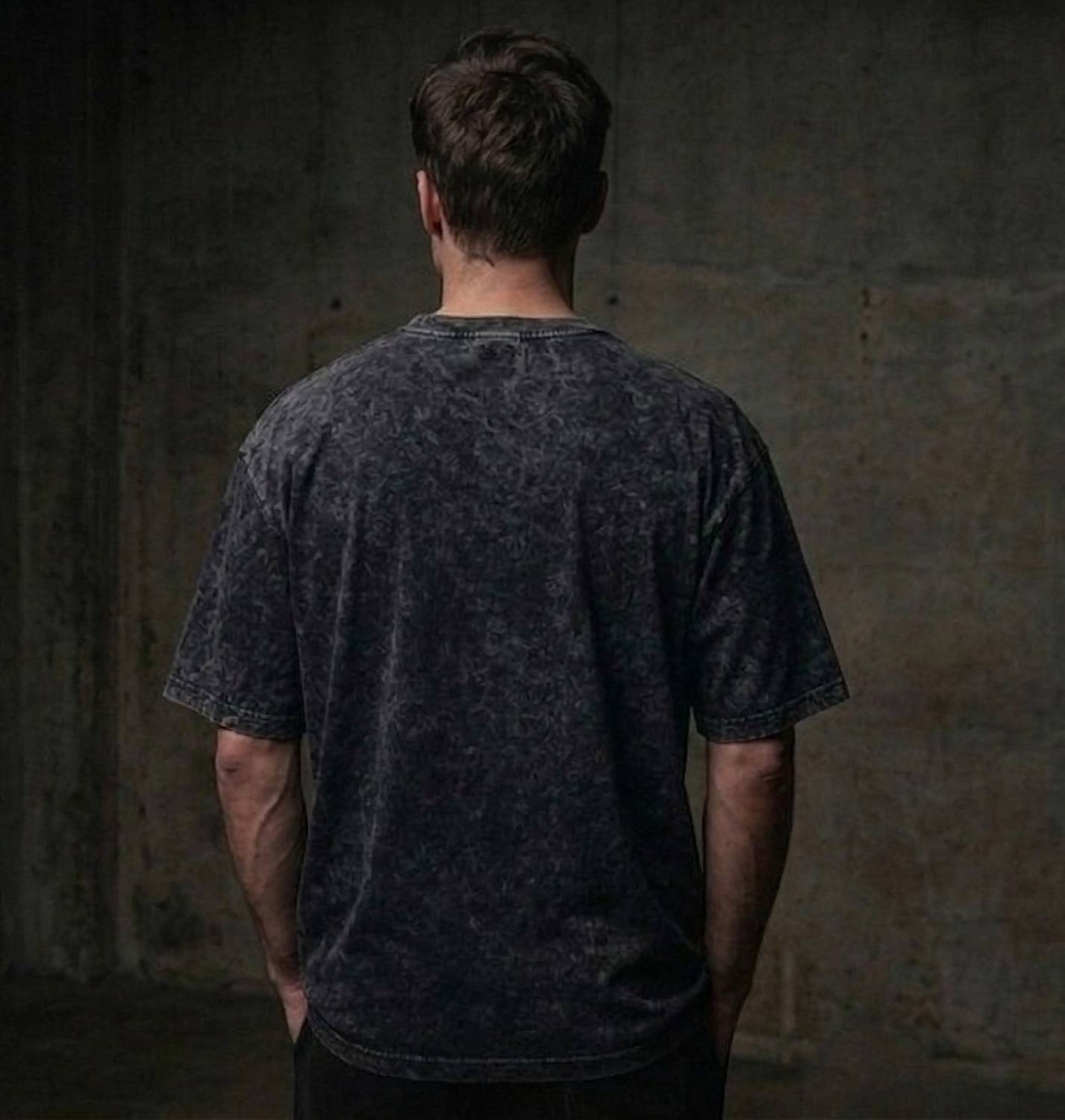 SKRATS Men Grey Round Neck T-Shirt - Image 2