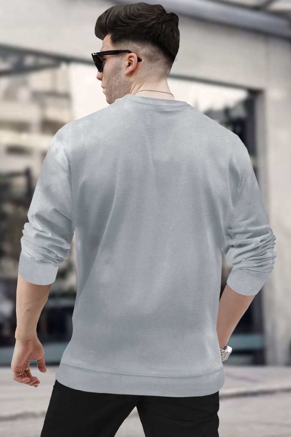 Image of BLIVE Solid Men Round Neck Multicolor T-Shirt