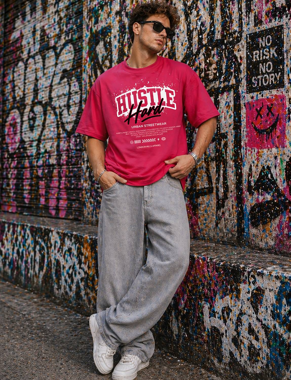Creation London Hills Pink T-Shirt - Image 4