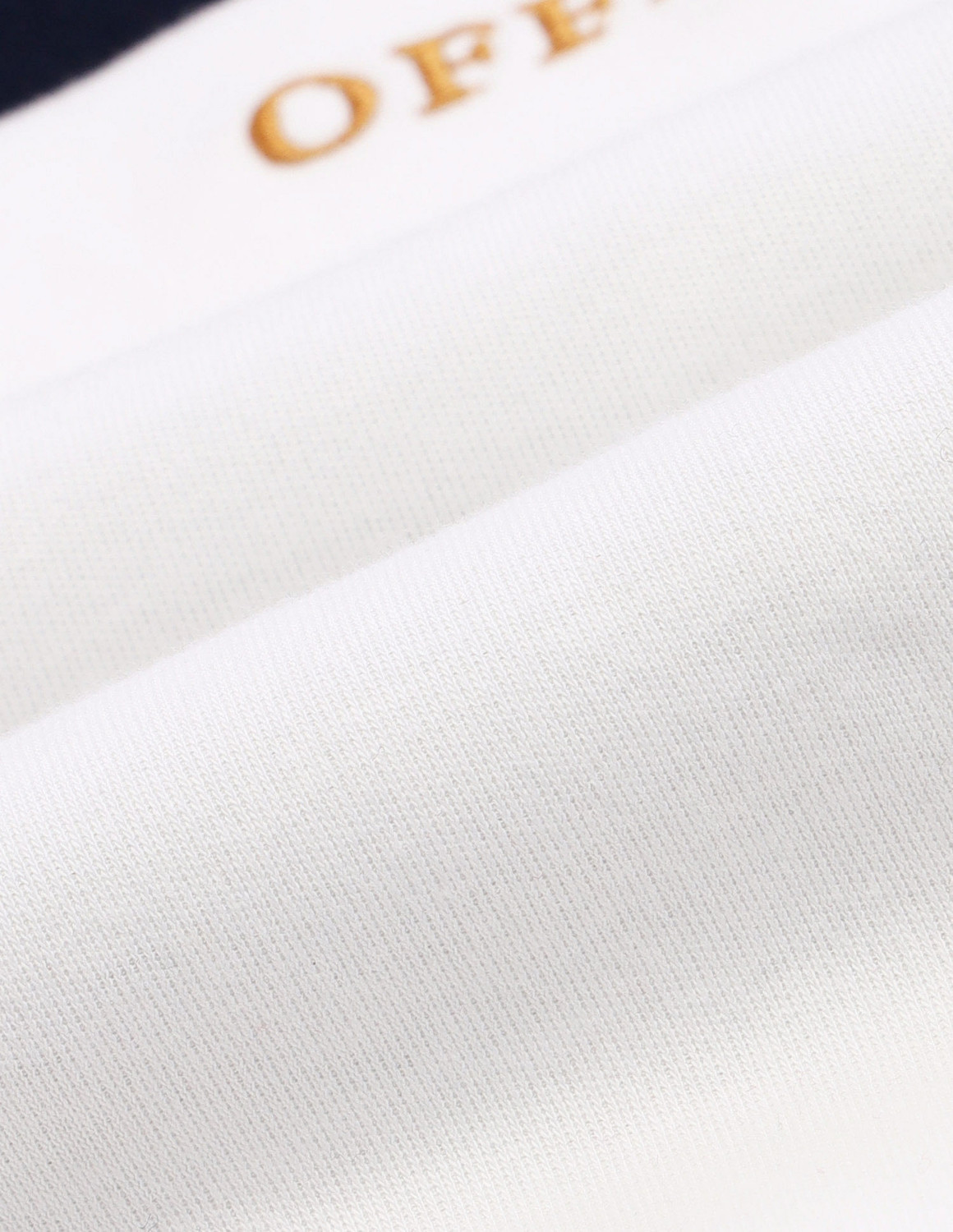 Image of U.S. POLO ASSN. Graphic Print Men Polo Neck White T-Shirt
