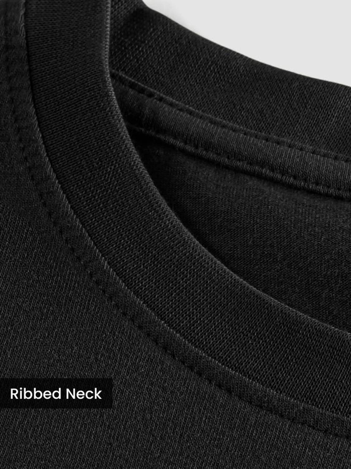 Roadster Men Black, Maroon T-Shirt Pack of 2 - Image 4