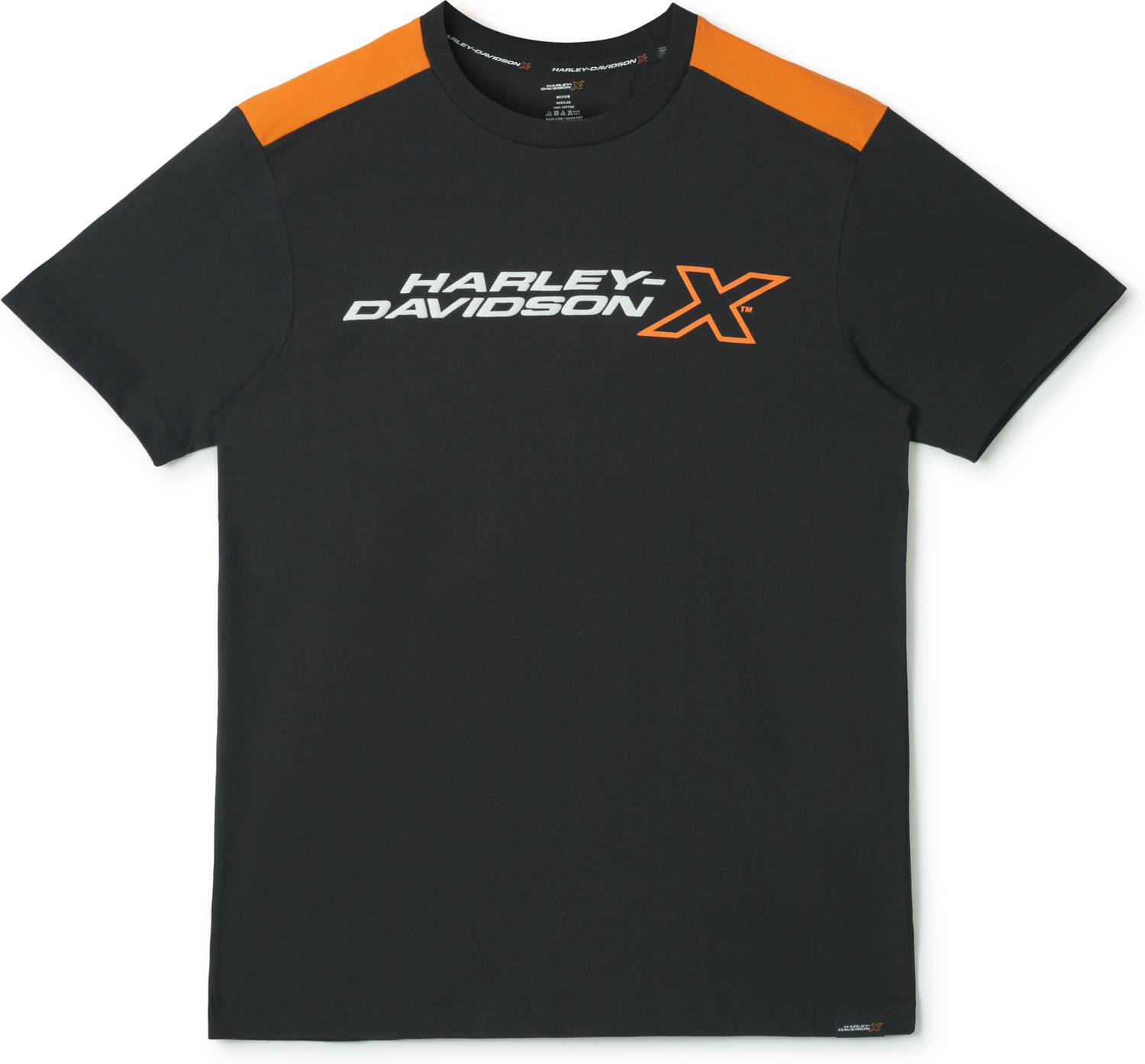 HARLEY-DAVIDSON Printed Men Round Neck Black T-Shirt