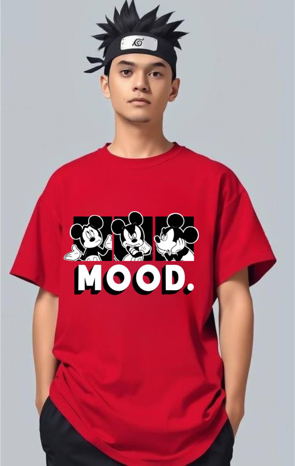 goodsign Typography Men Round Neck White T-Shirt