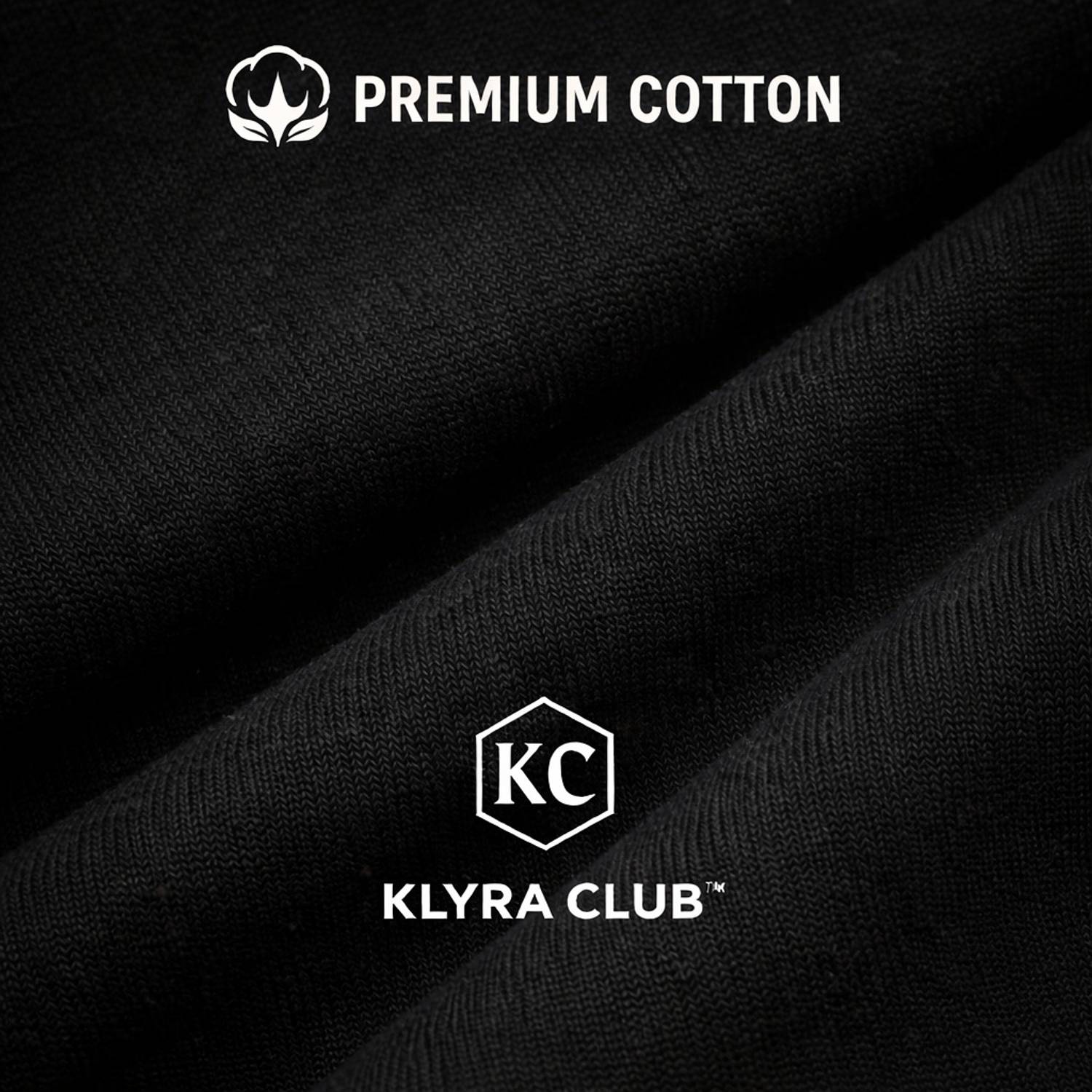 Klyra Club Tie & Dye Black T-Shirt - Image 5