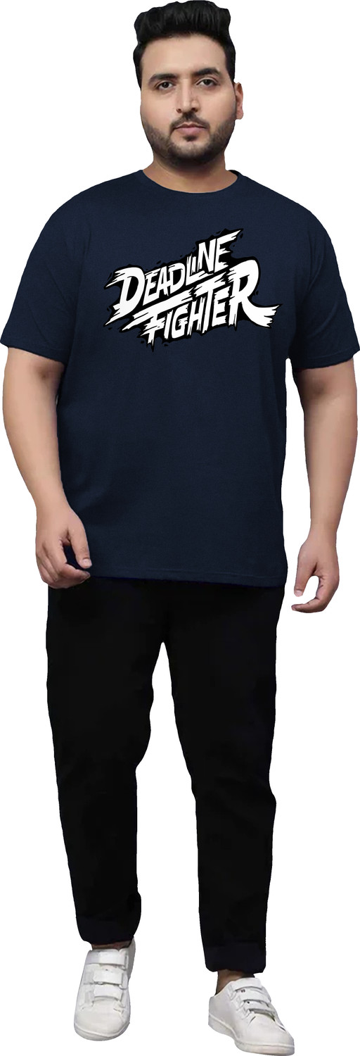 Image of West Gate Clothing Printed Men Round Neck Multicolor T-Shirt