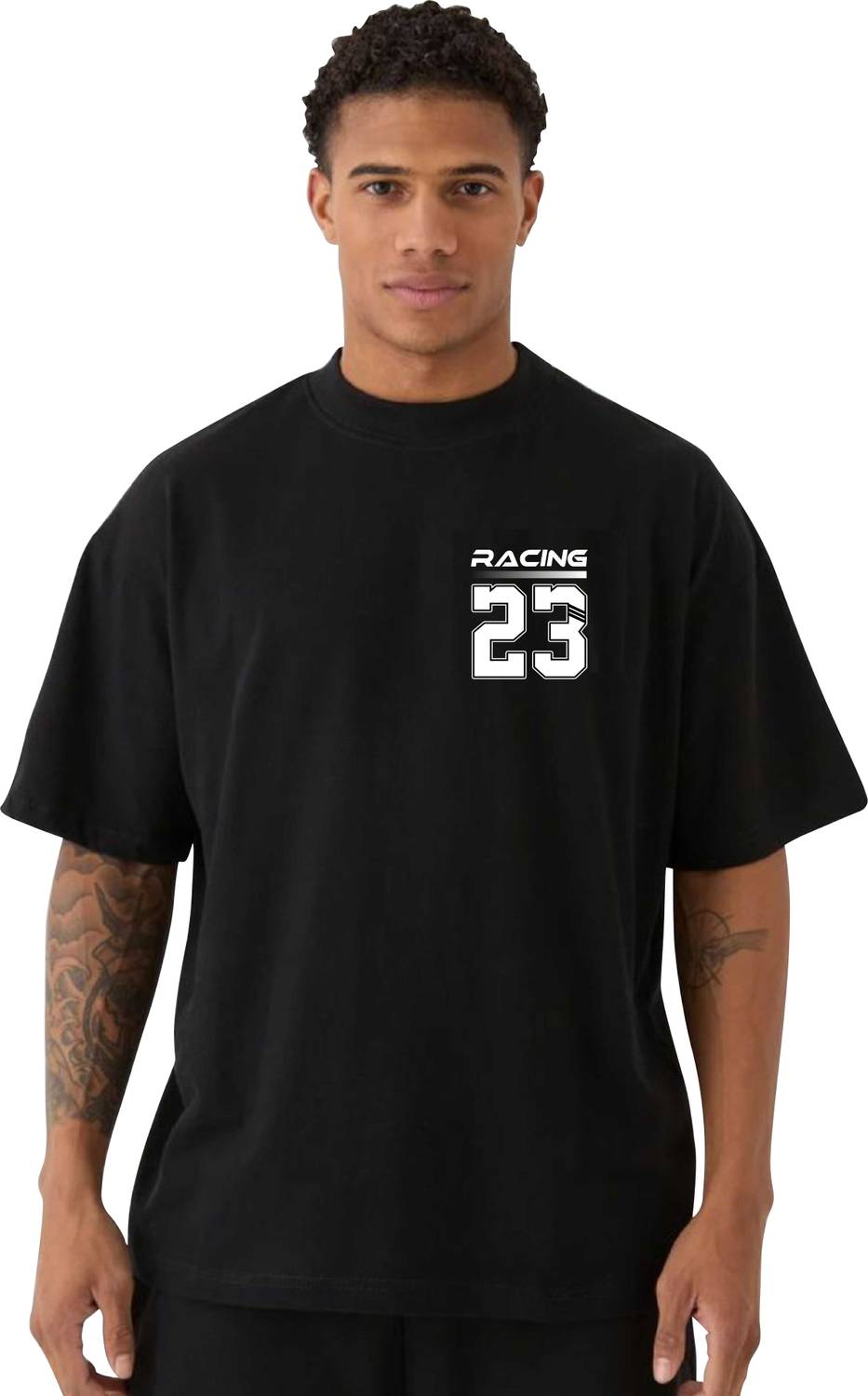 Smosh Black Men's Round Neck T-Shirt - Image 2