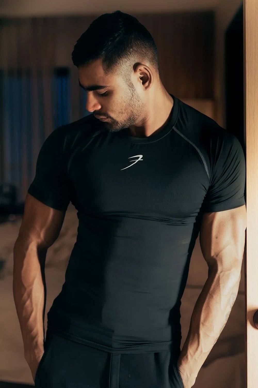 FuaarK Men Green Round Neck T-Shirt - Image 5