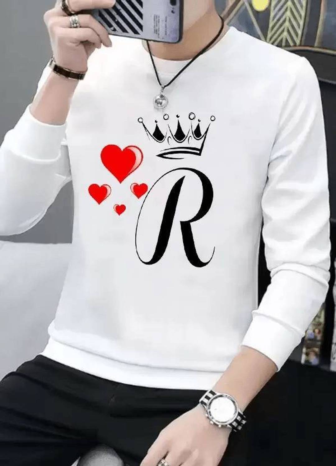 Vibrant Clothing Printed Men Round Neck White T-Shirt