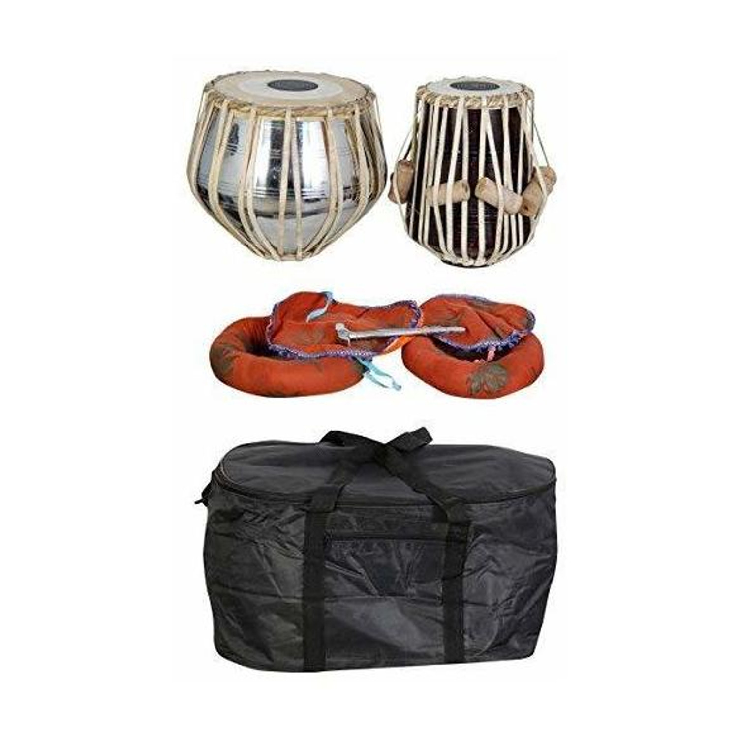 Image of HS Internet Tabla Set Musical Instrument Dayan, Bayan Tabla