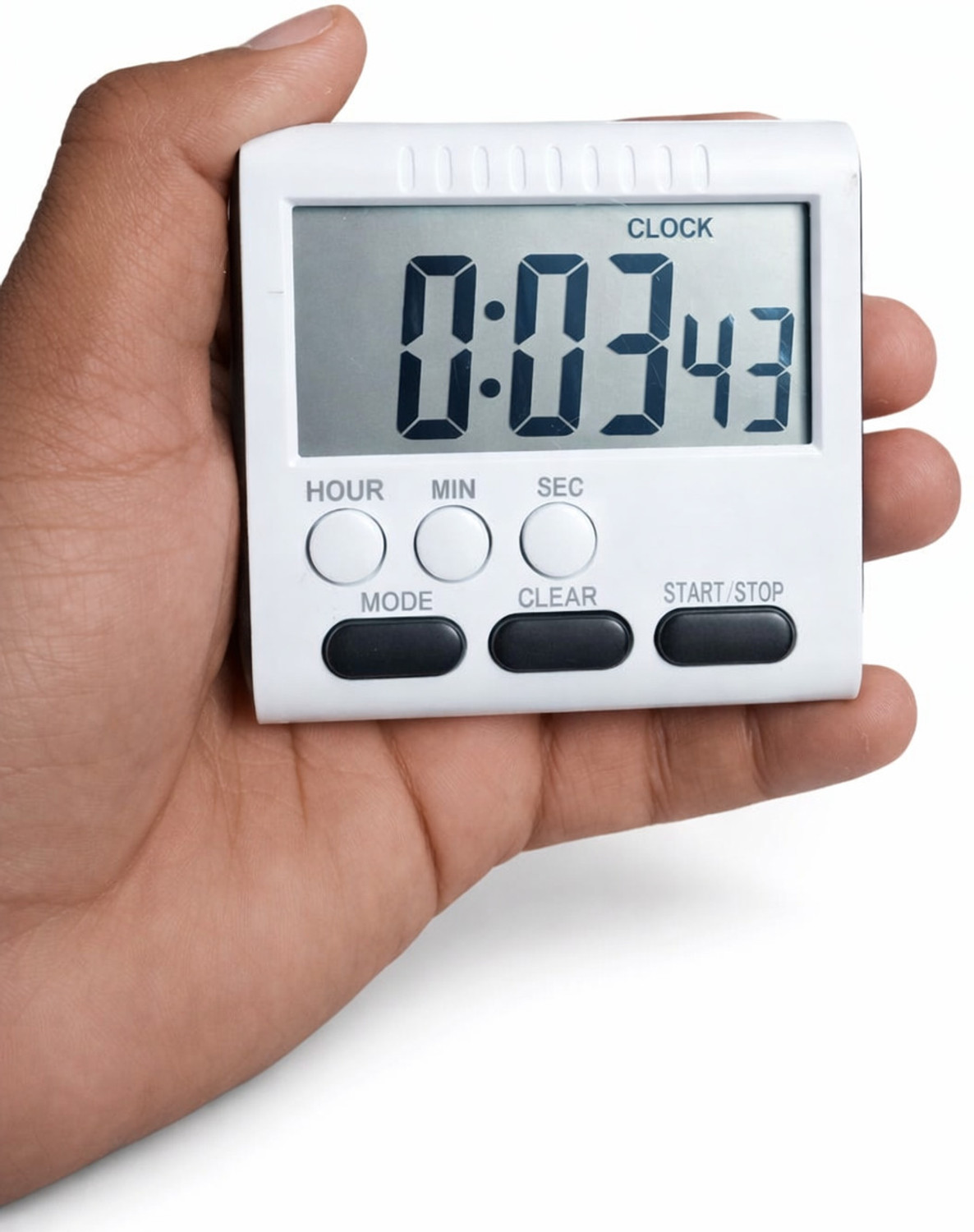 Image of JYORESHA Digital White Clock