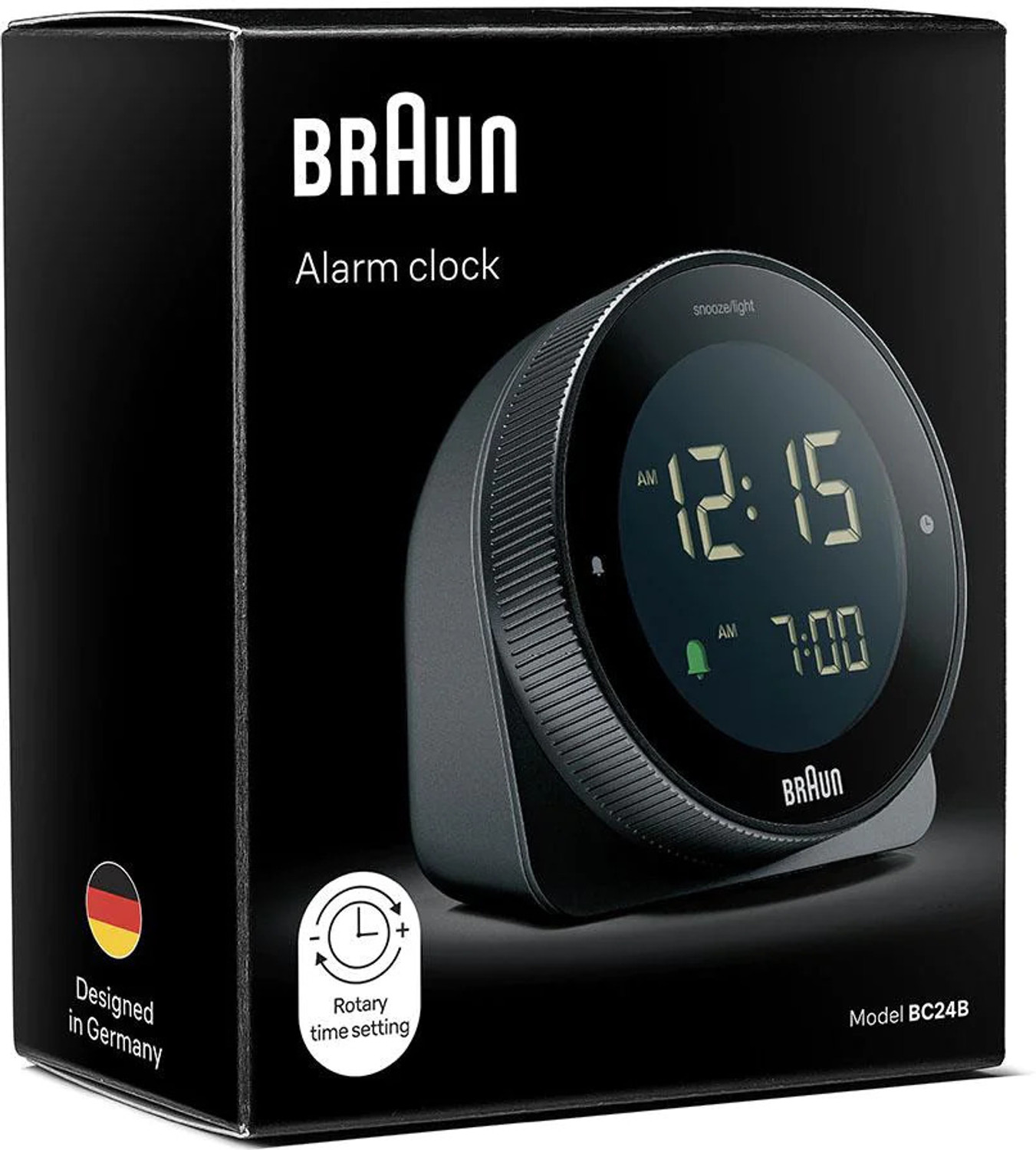 Image of Braun Digital Black Clock