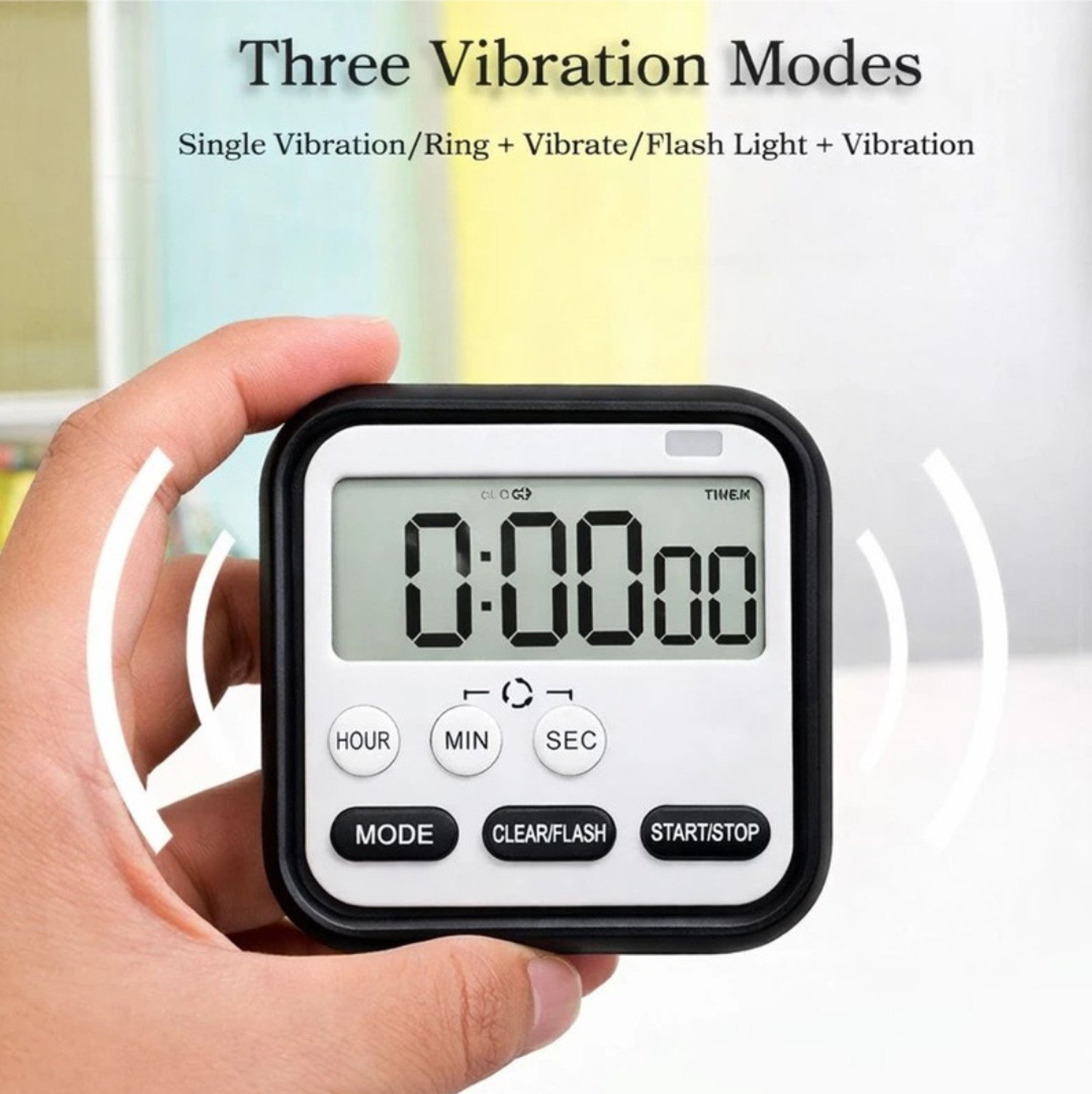 Image of neava Digital Black Clock