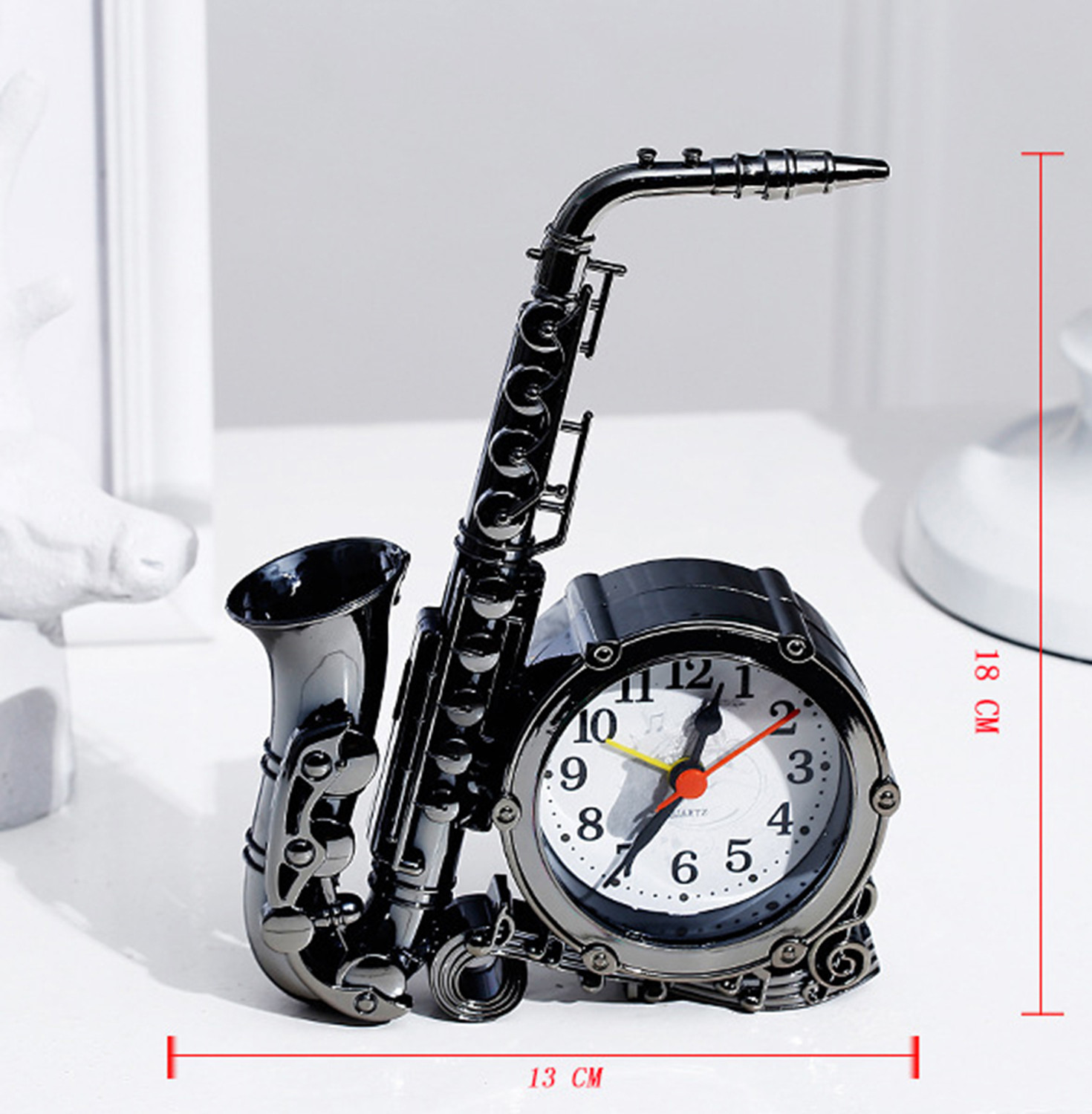 Image of KIRTORASU Analog Silver Clock