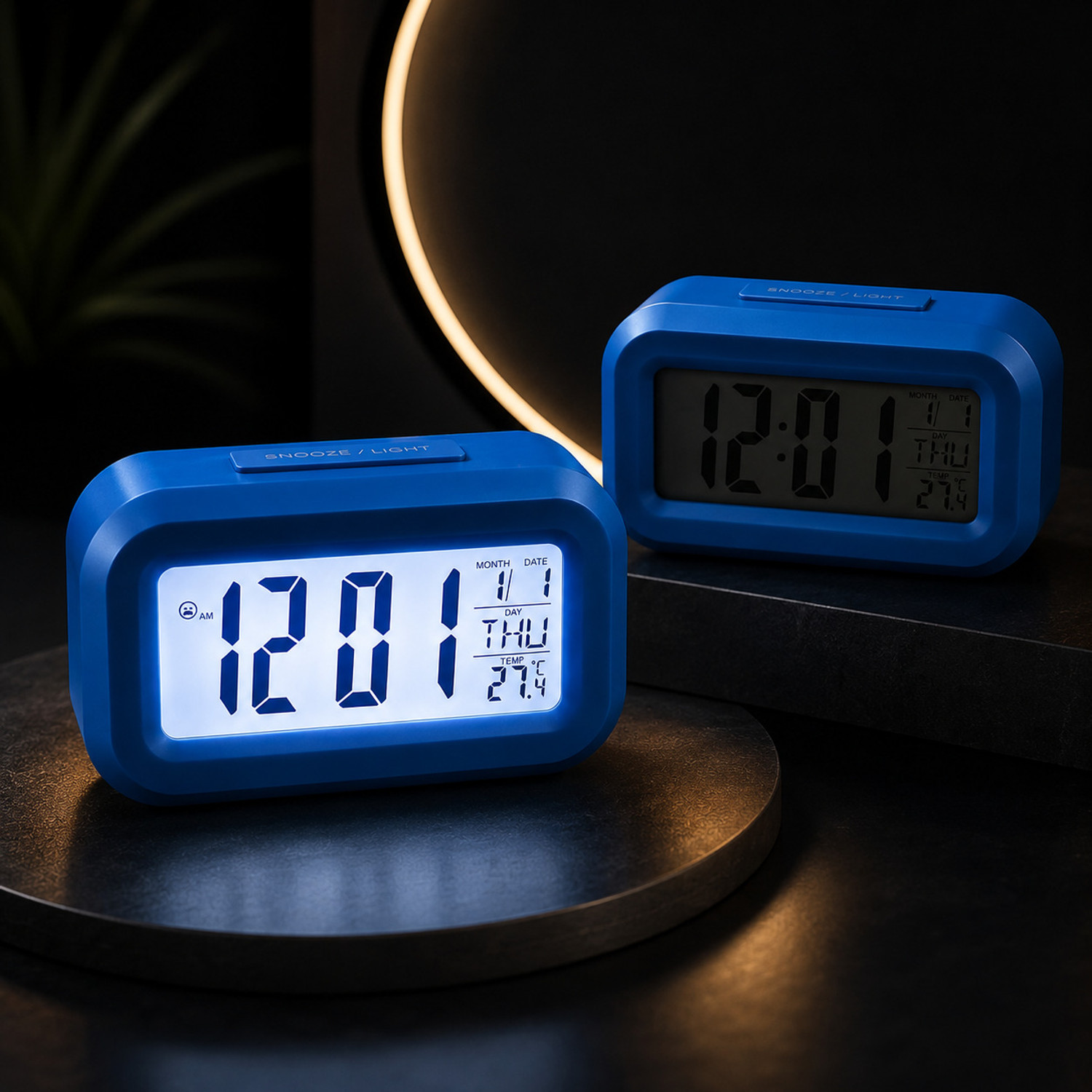 Image of Focusmart Digital Multicolor Clock