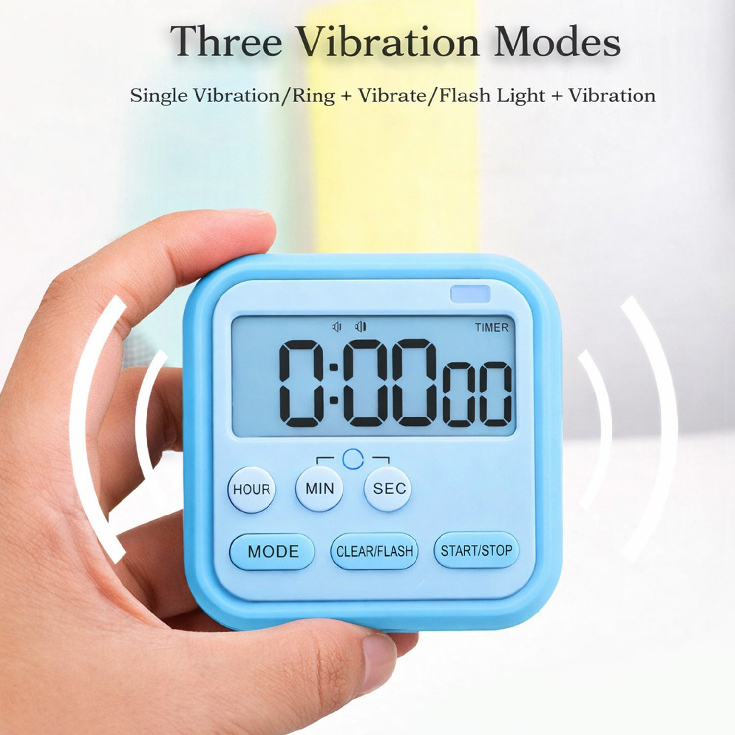 Image of EERAV Digital Blue Clock