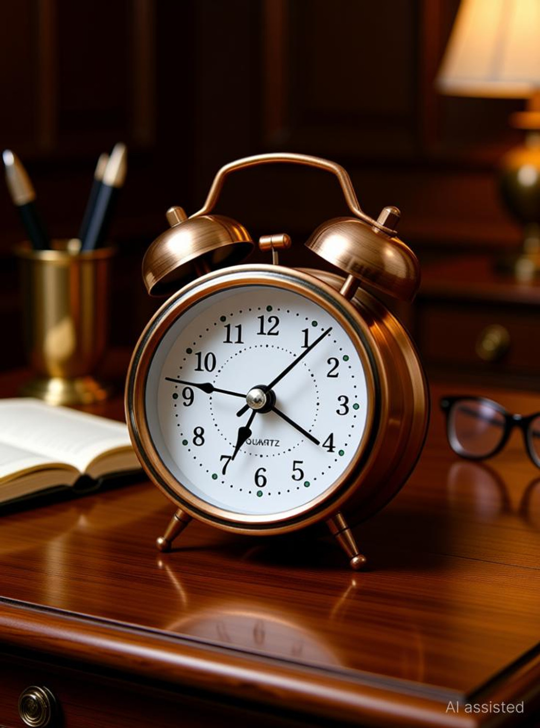 Image of KIRTORASU Analog Copper Clock