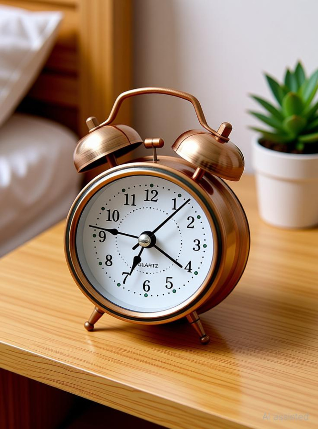 Image of KIRTORASU Analog Copper Clock