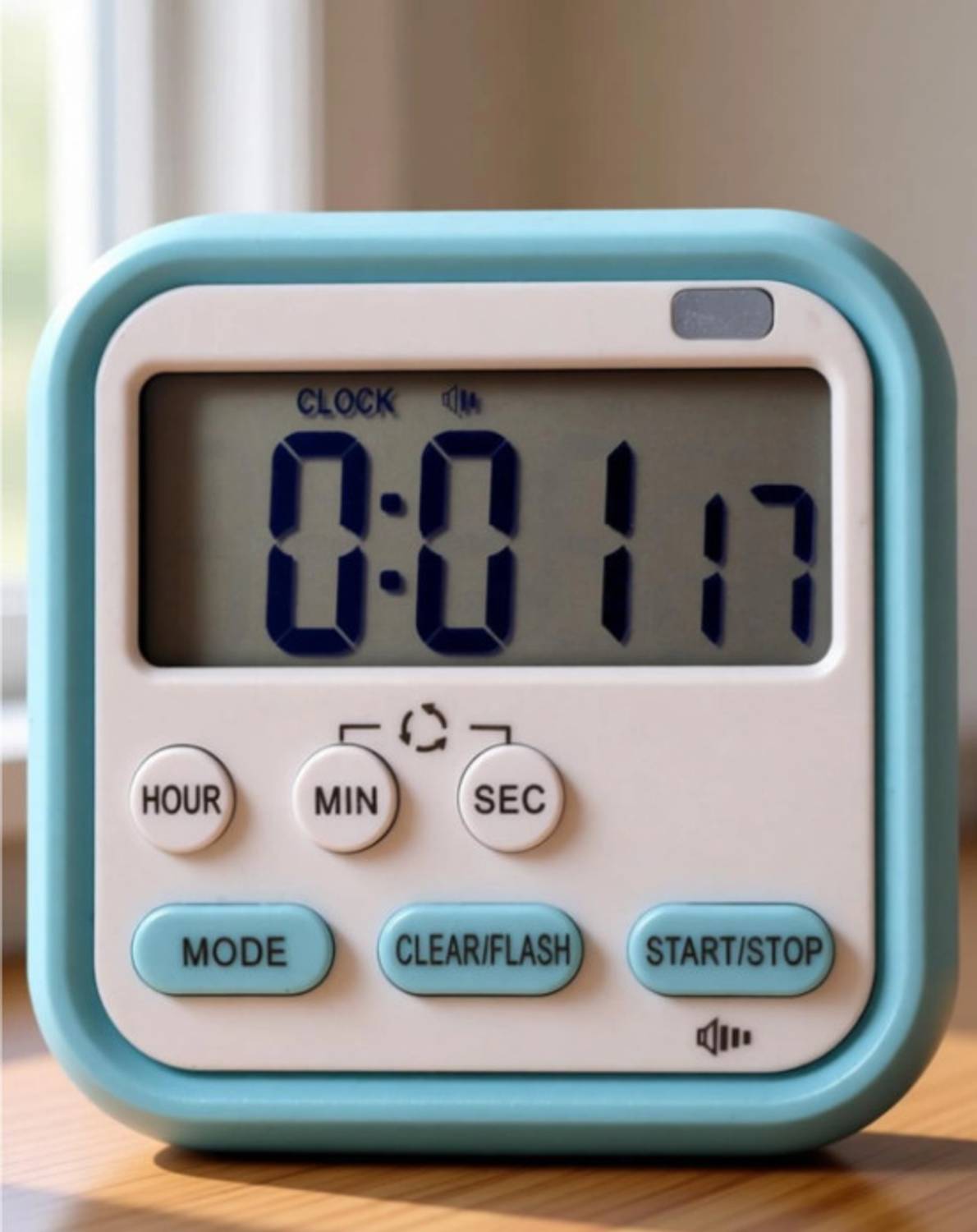 SVM Digital Blue Clock - Image 2