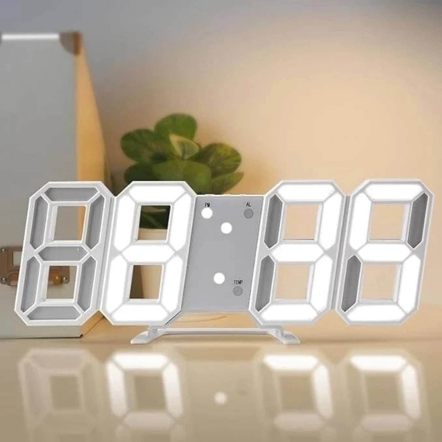 CityLight Digital Multicolor Clock
