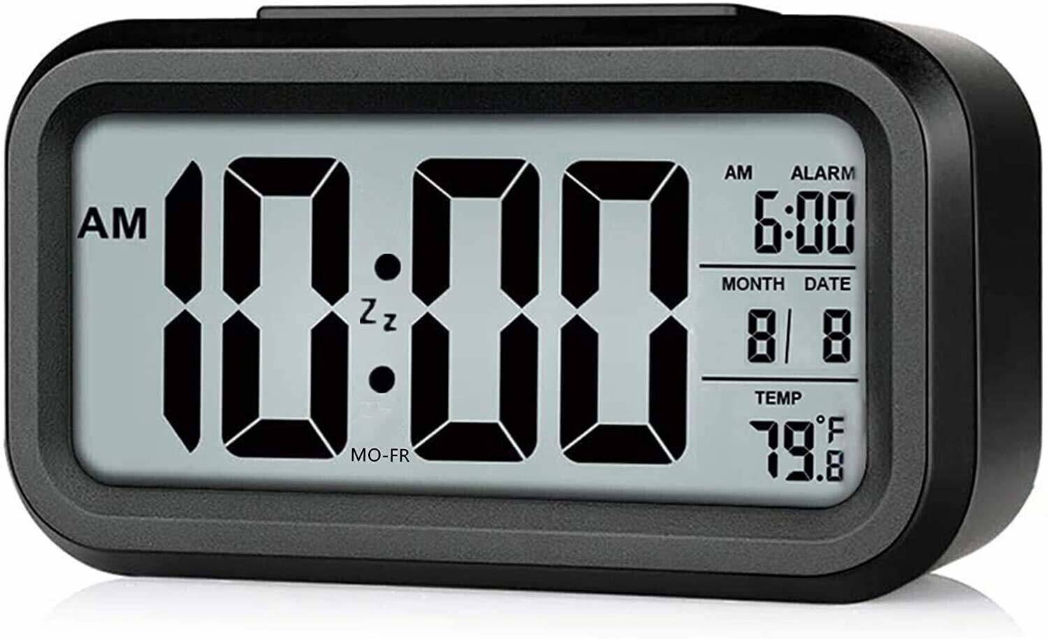 BBD Kitchen Shop Digital Black Clock