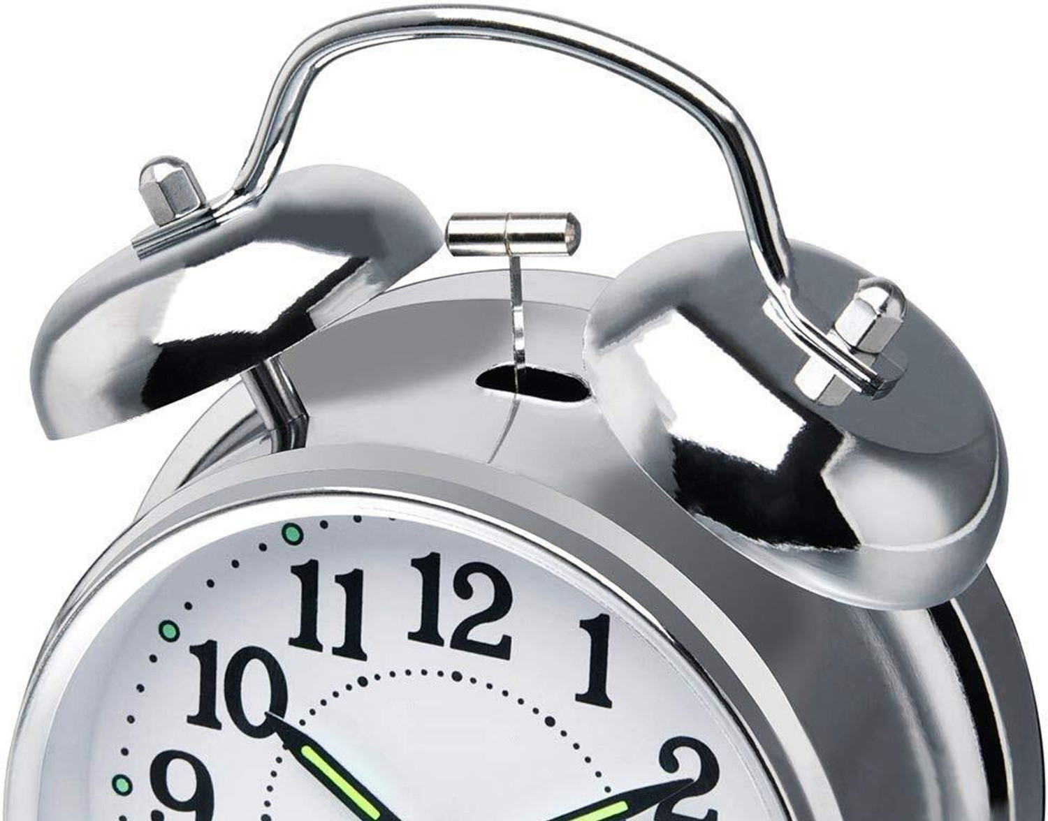 Image of KIRTORASU Analog Silver Clock