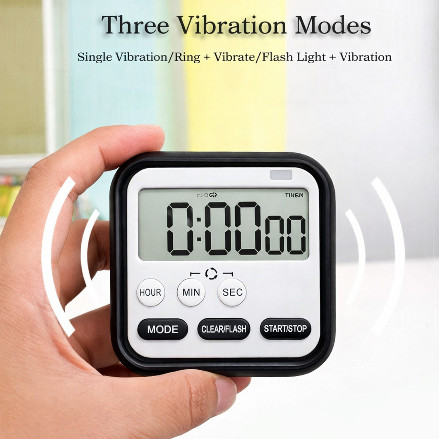 Image of TATSAM Digital Black Clock