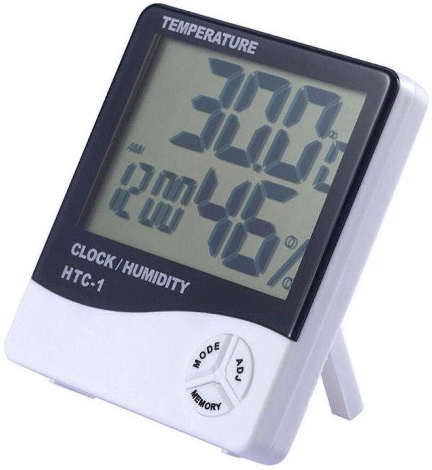 BALRAMA Digital White Clock