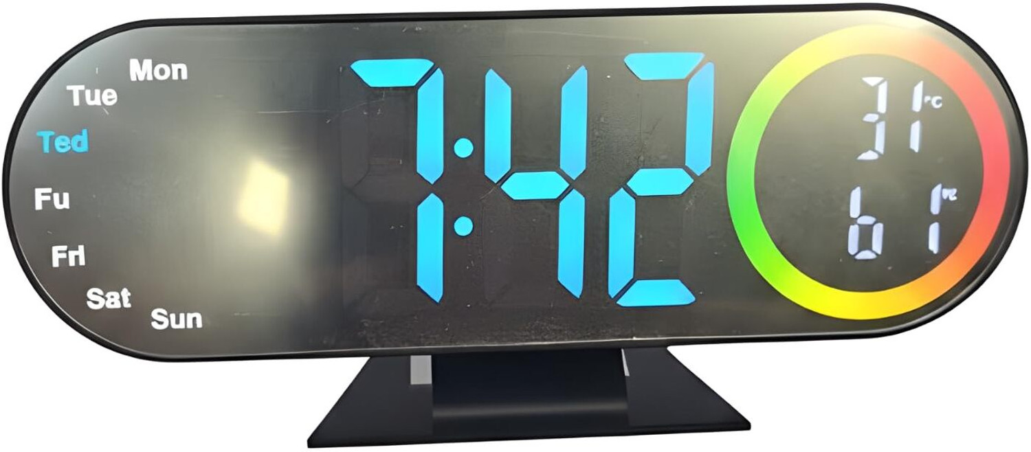 Image of Lipzie Digital Black Clock