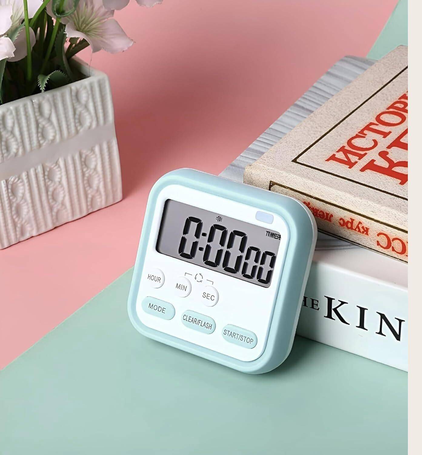 THEODORE Green Digital Timer Kids, Kitchen, Cooking, Classroom