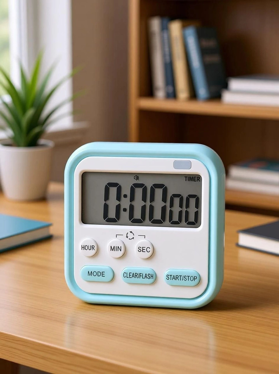 Image of Elara Collective Digital Blue Clock