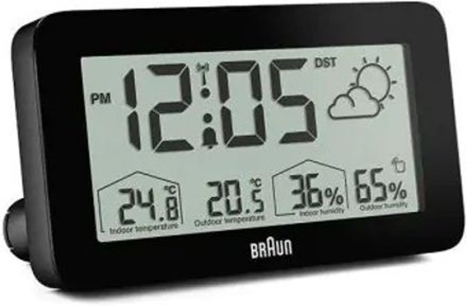 Image of Braun Digital Black Clock