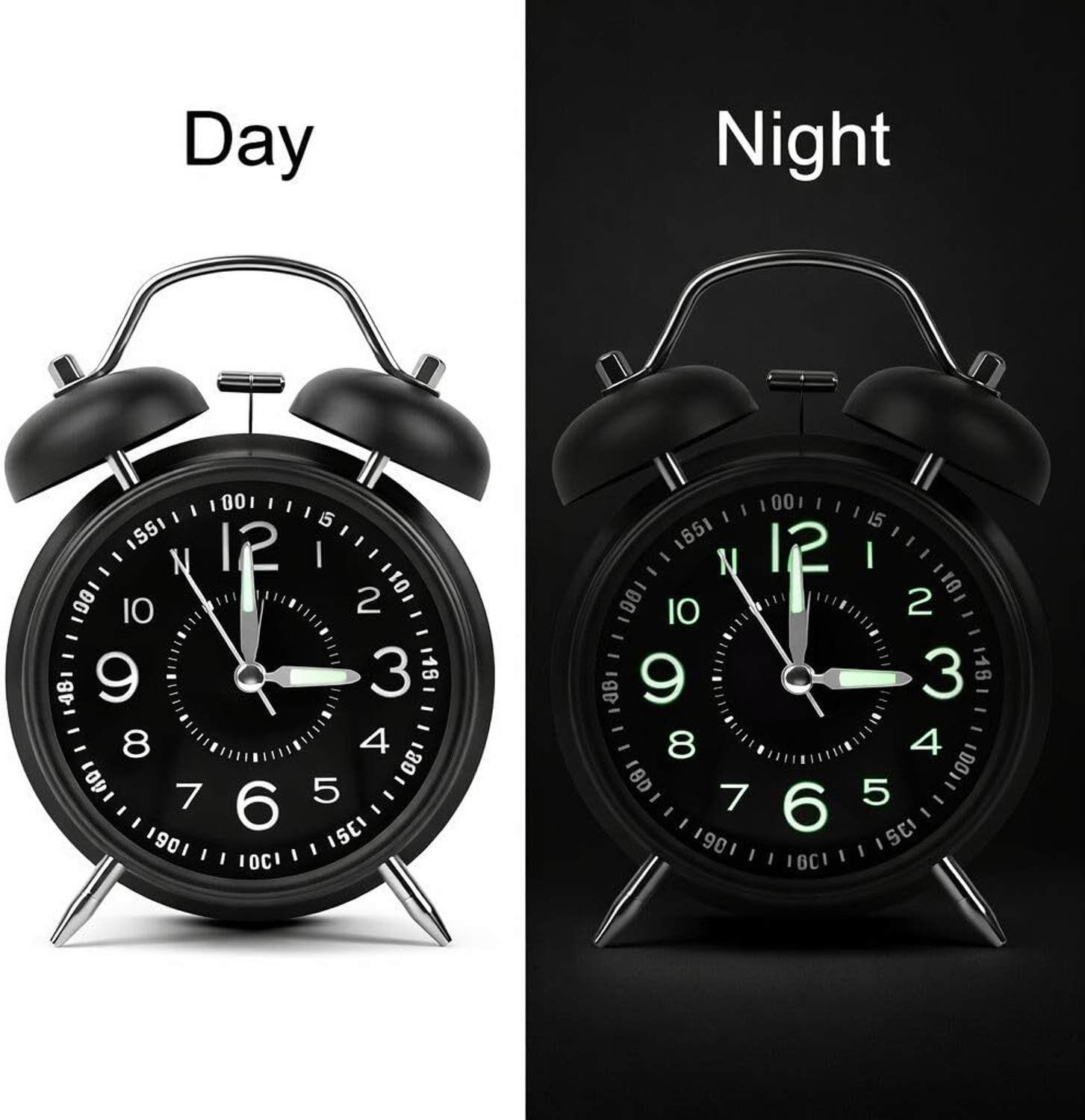 Image of AERYS Analog Black Clock