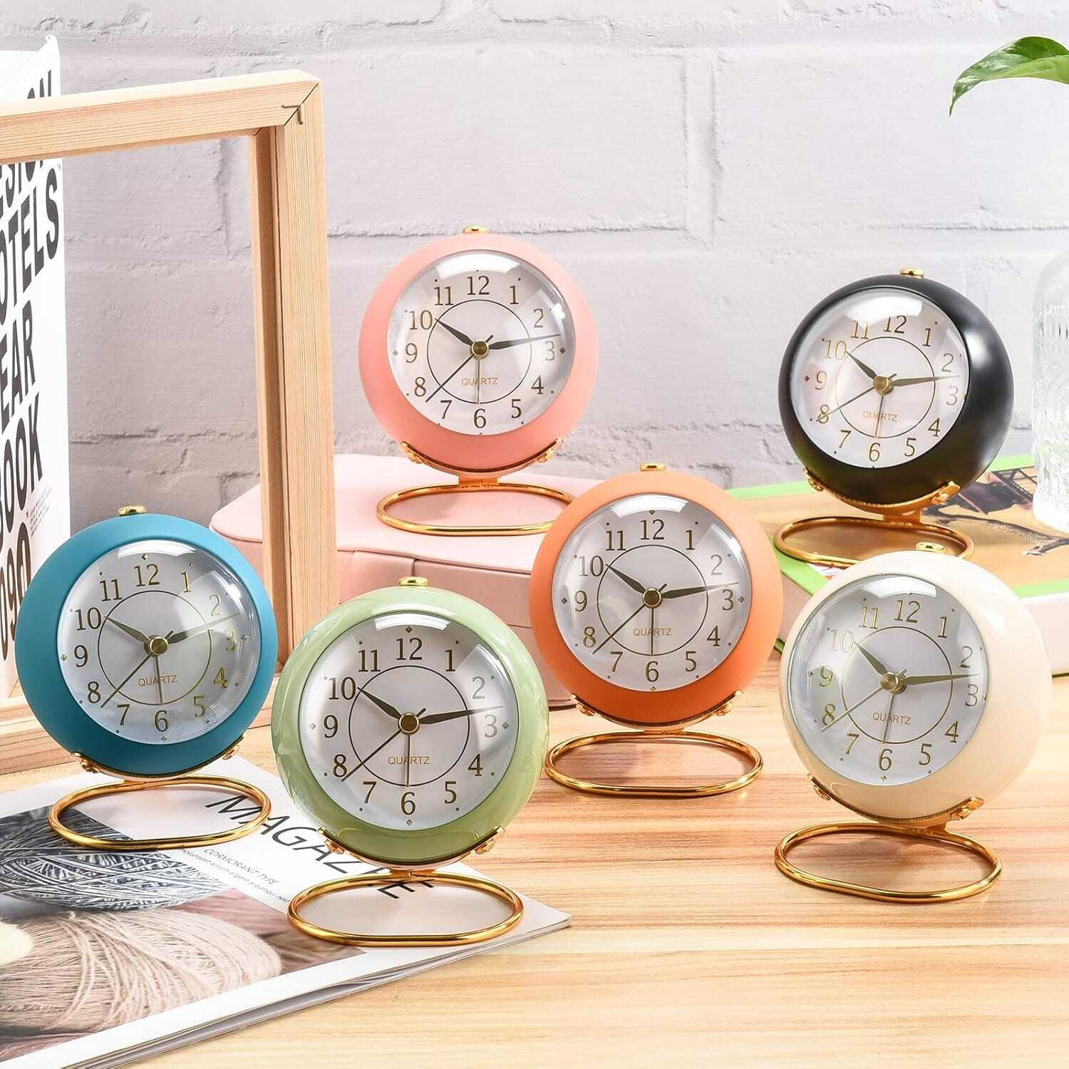 Image of Mira Agency Analog teal blue Clock