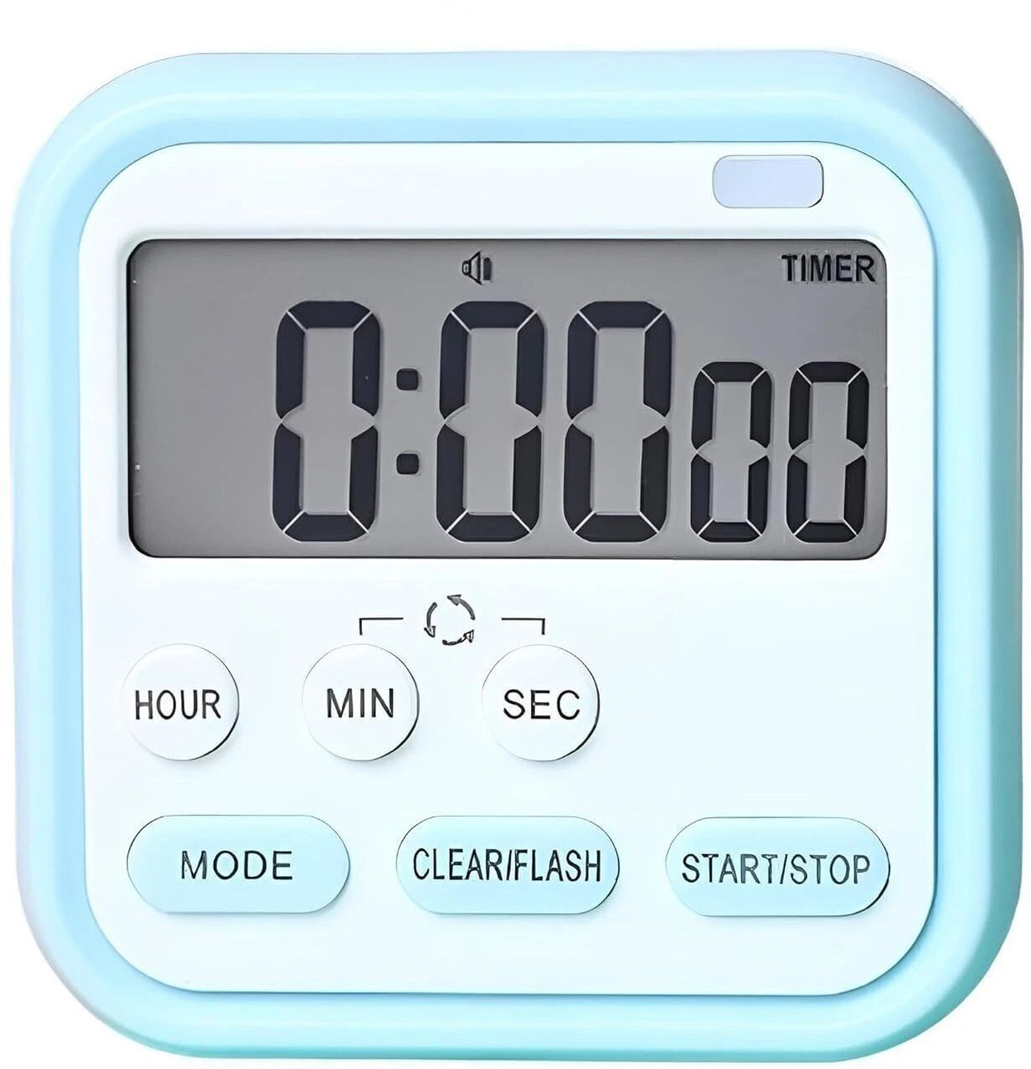 Image of STEFLON Digital sky blue Clock