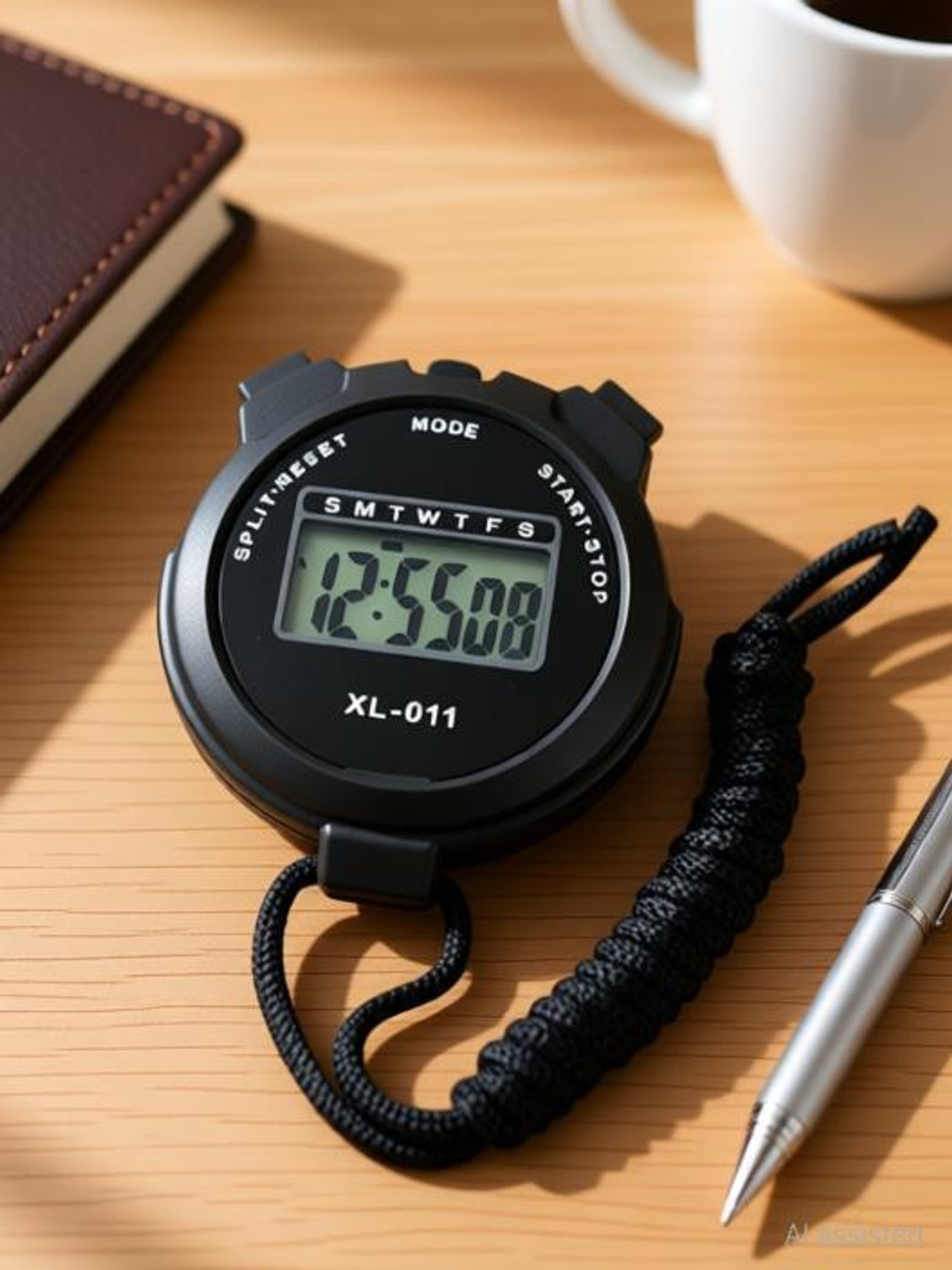 Image of STEFLON Digital Black Clock