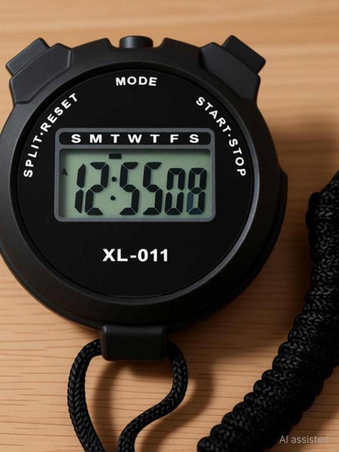 Image of STEFLON Digital Black Clock