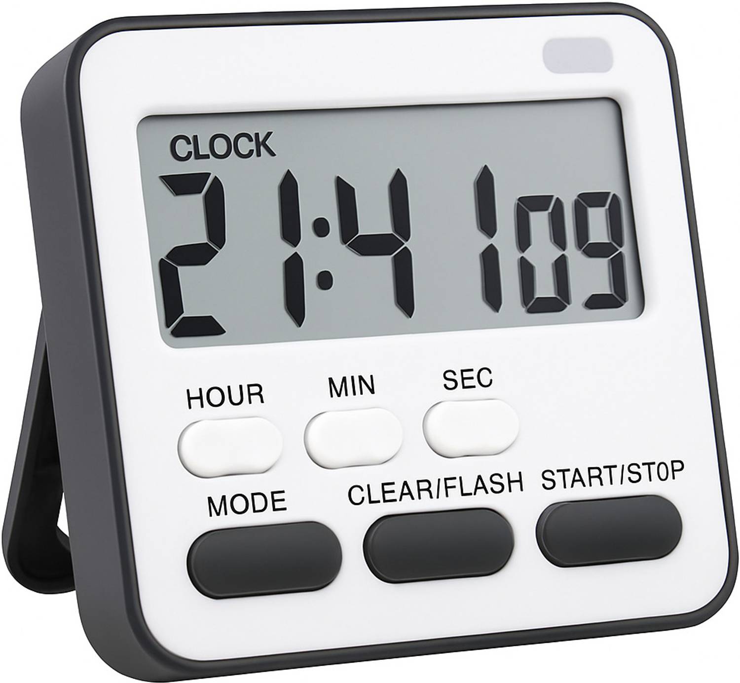AERYS Digital Black Clock