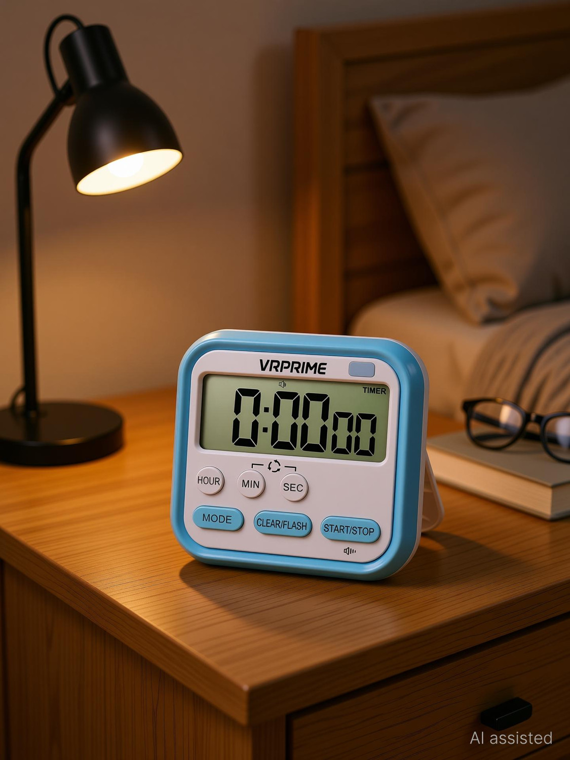 Image of VRPRIME Digital Multicolor Clock