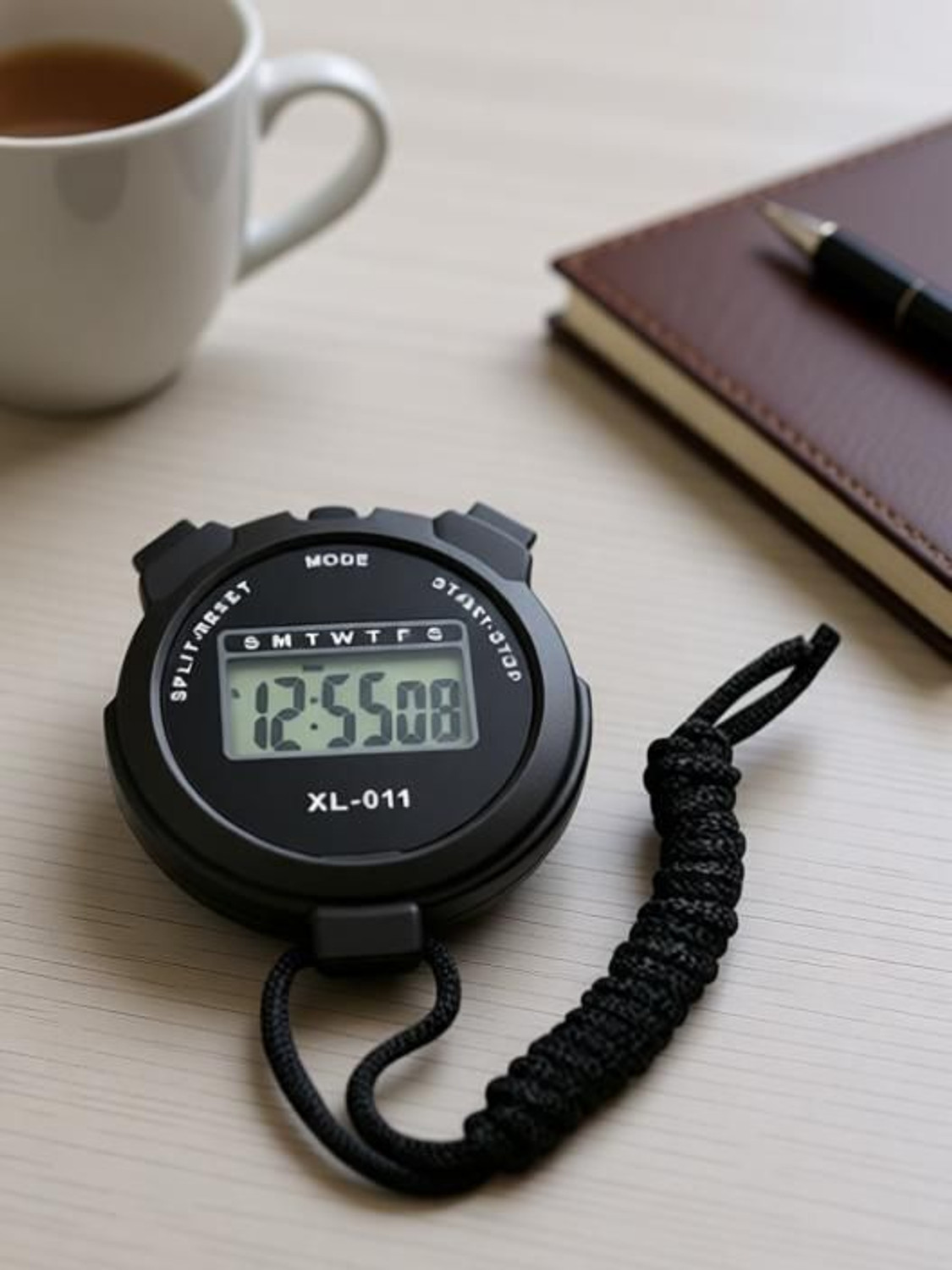 Image of STEFLON Digital Black Clock
