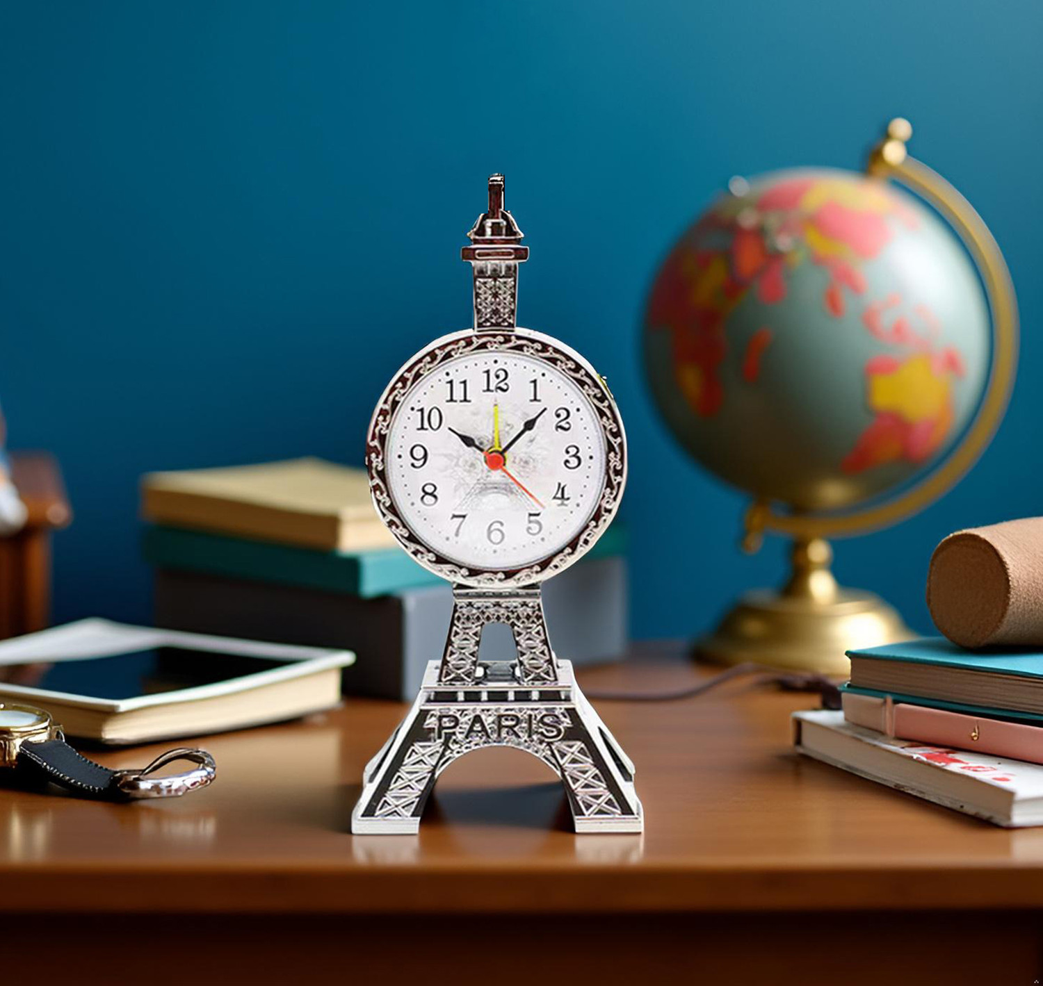 Image of Shrines Digital SILVER Clock