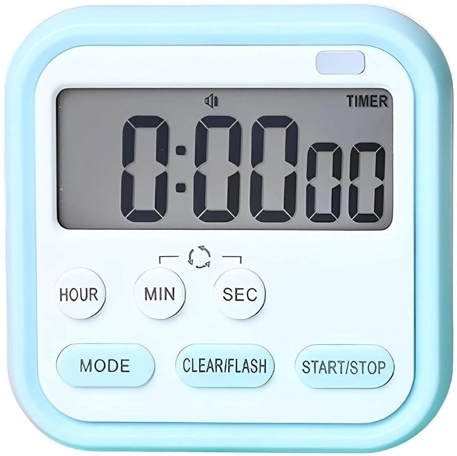 Image of Elara Collective Digital Blue Clock