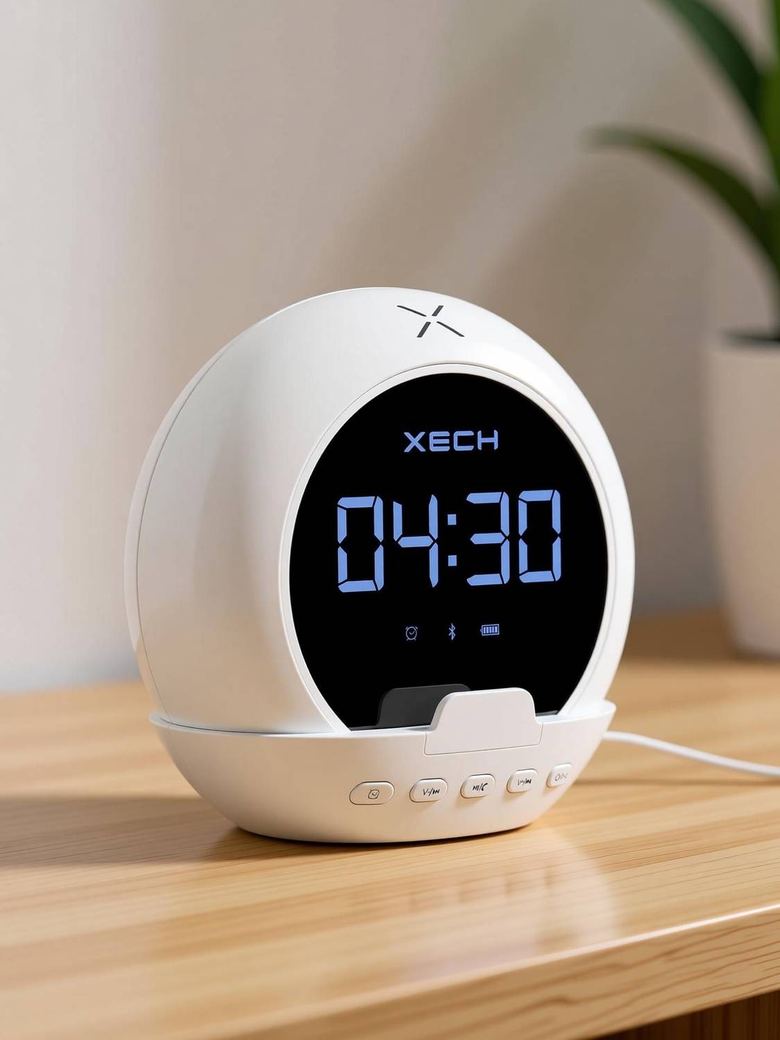 xech Digital white and Black Clock Price in India - Buy xech