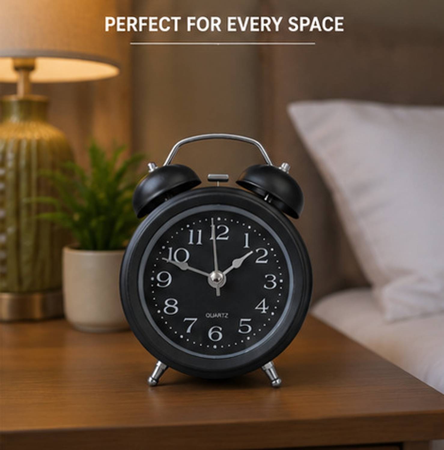Analog Black Clock - Image 5