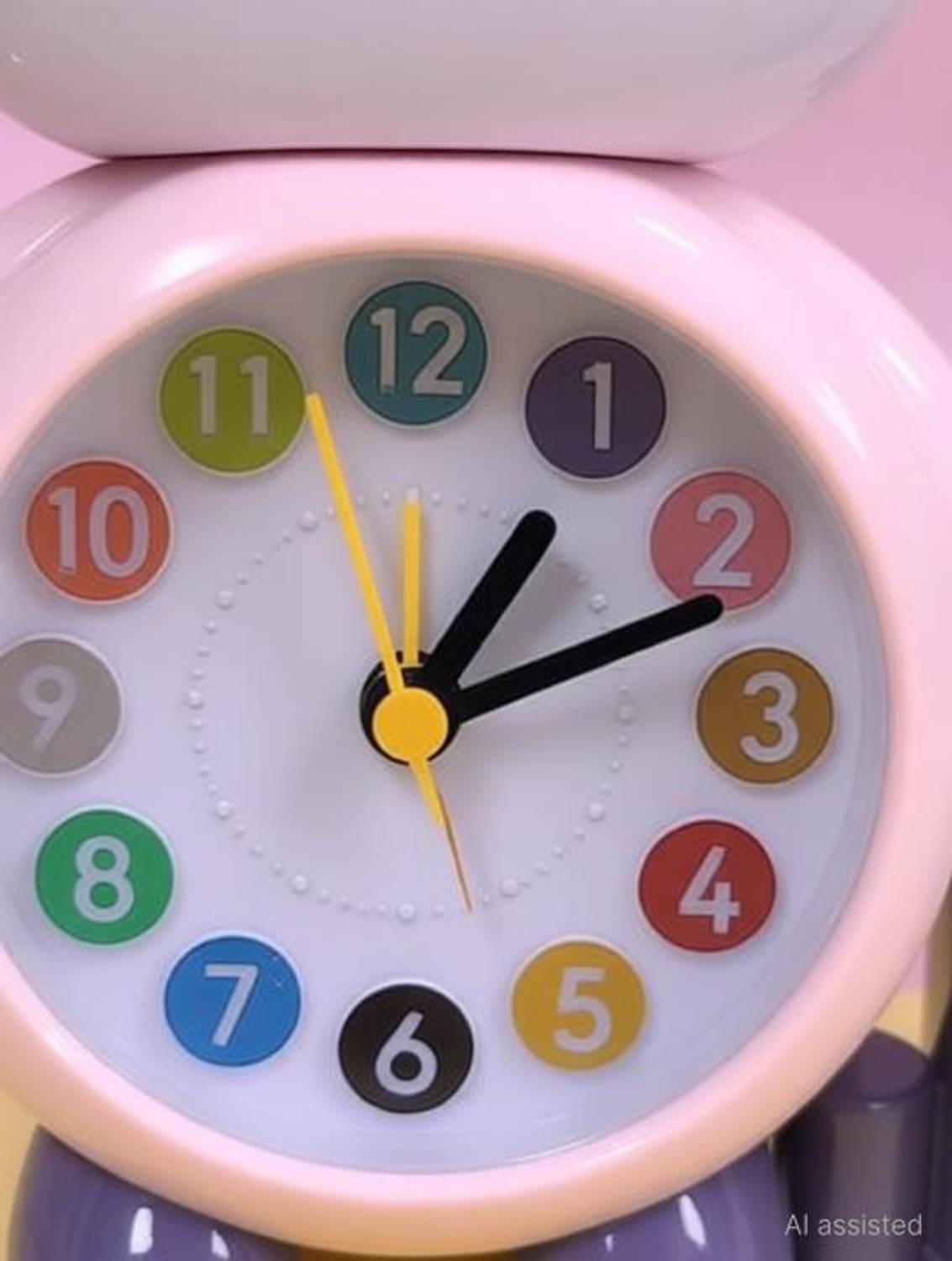 AMANVANI Analog Multicolor Clock