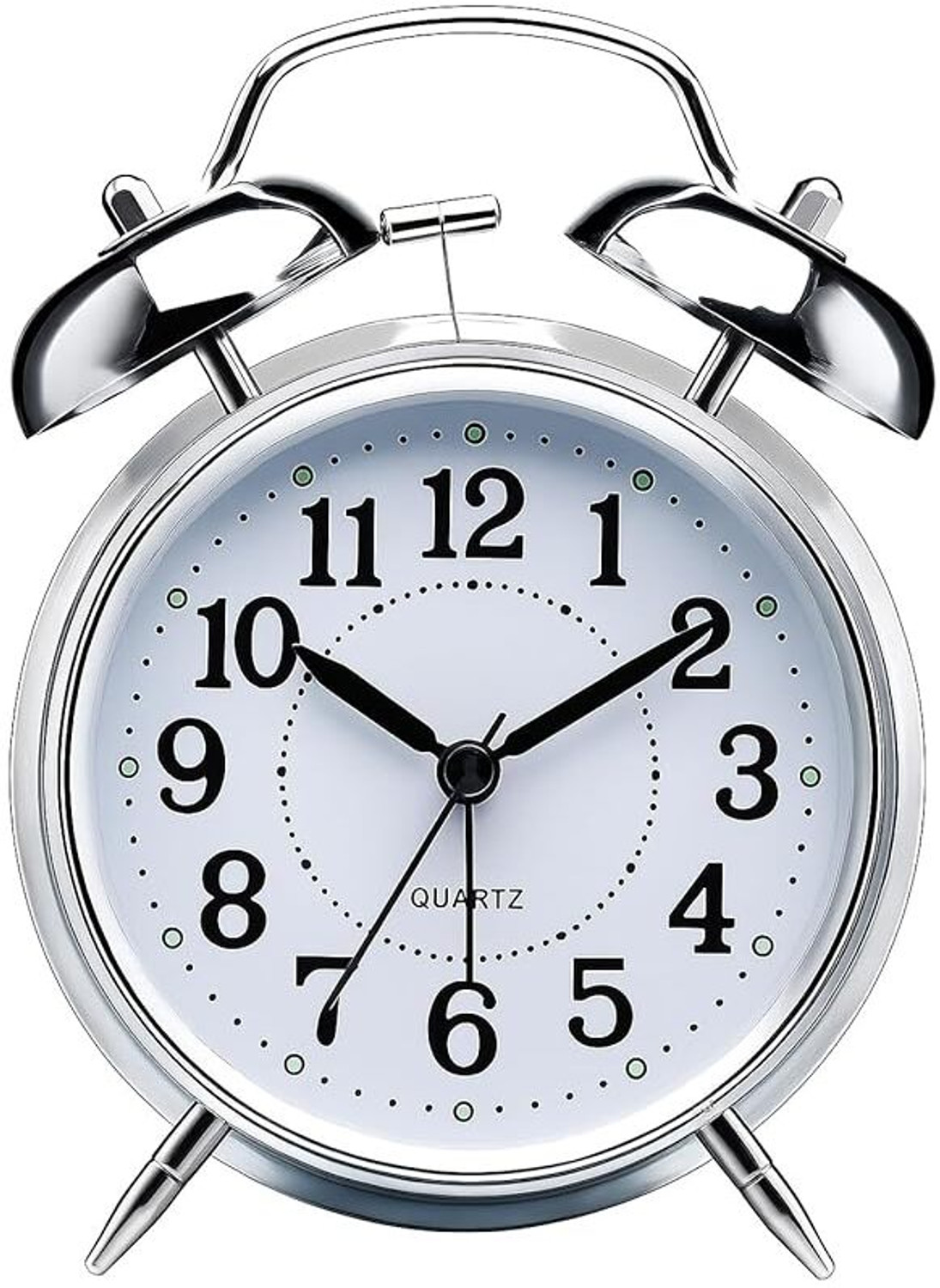 Image of RB CREATION Analog Silver Clock