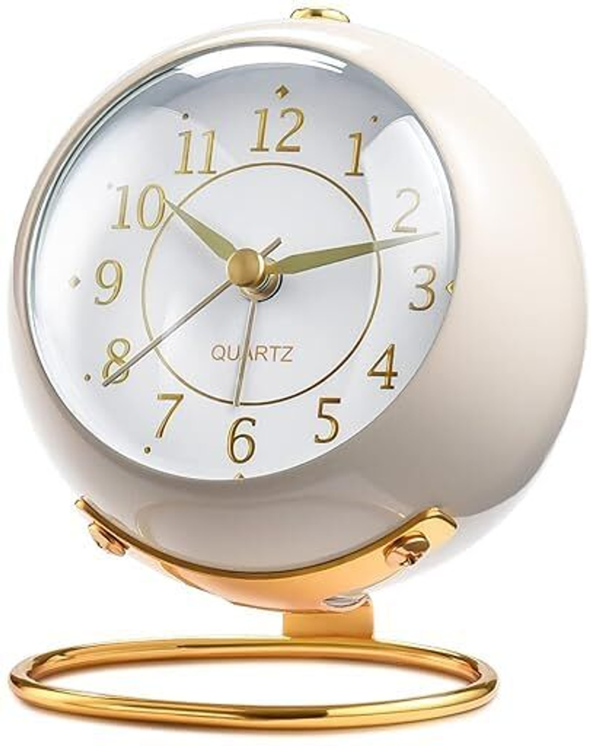 Image of ZEQON Analog Cream Clock