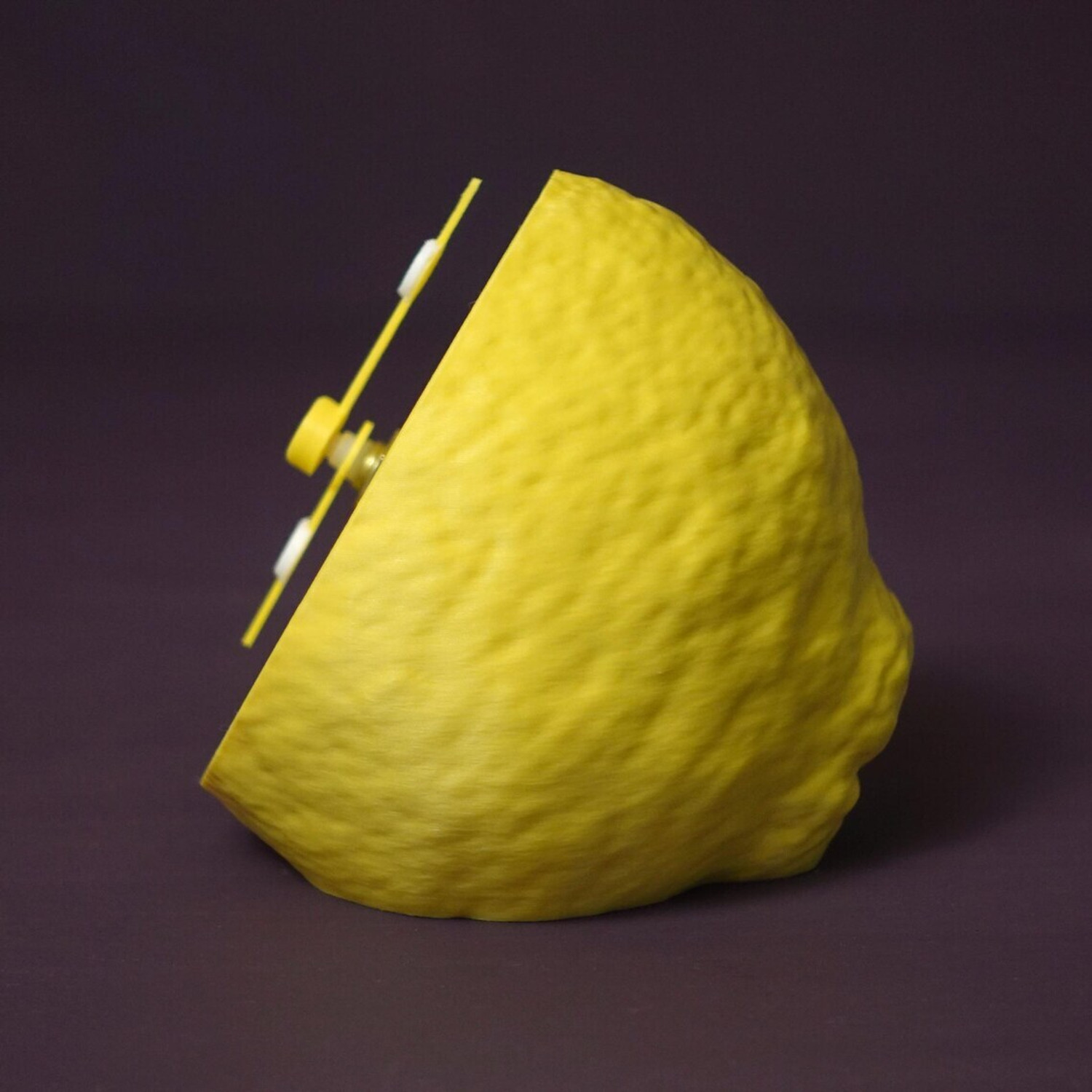 Image of Bhootia Analog Yellow, White Clock