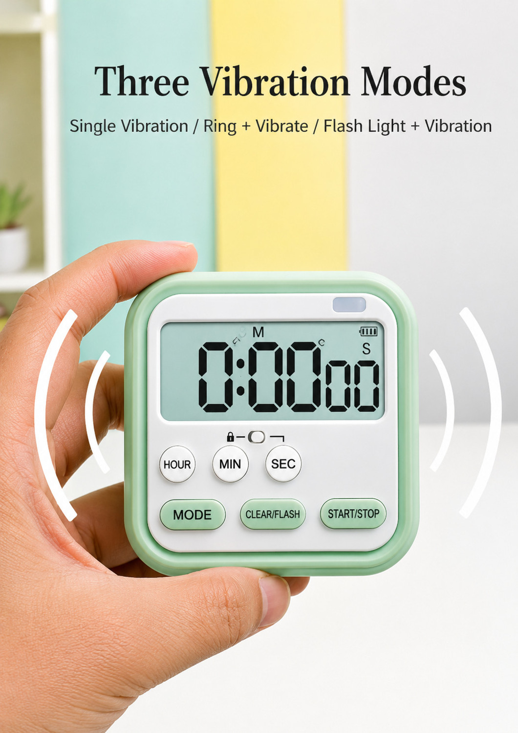 Image of TATSAM Digital Green Clock