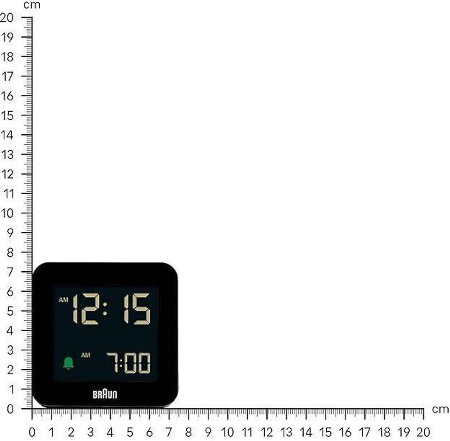 Braun Digital Black Clock Price in India - Buy Braun Digital Black