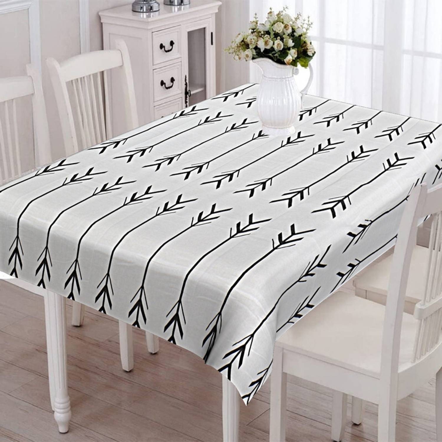 CAPUA Cotton 10 Seater Printed Table Cover